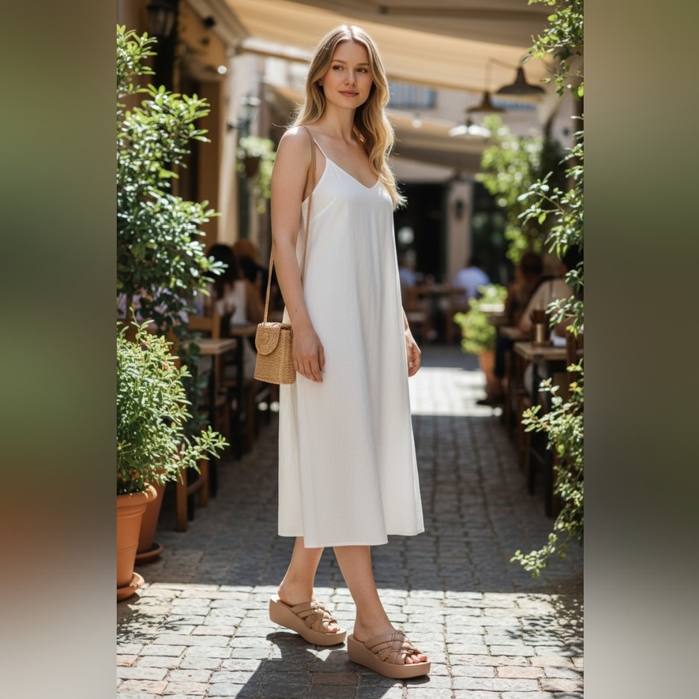 Bella Vita Tan Platform Sandals